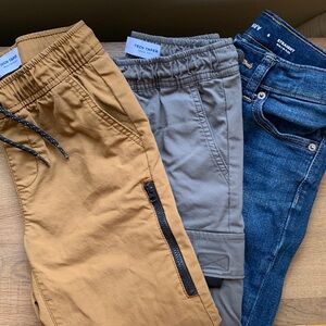 Boys Pants size 6-7 | Old Navy Tech Taper Boys and Old Navy Boys Straight Jeans